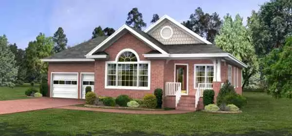 image of southern house plan 6233